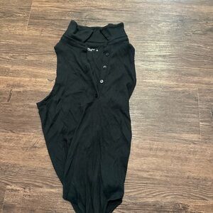 Abercrombie & Fitch black bodysuit size large